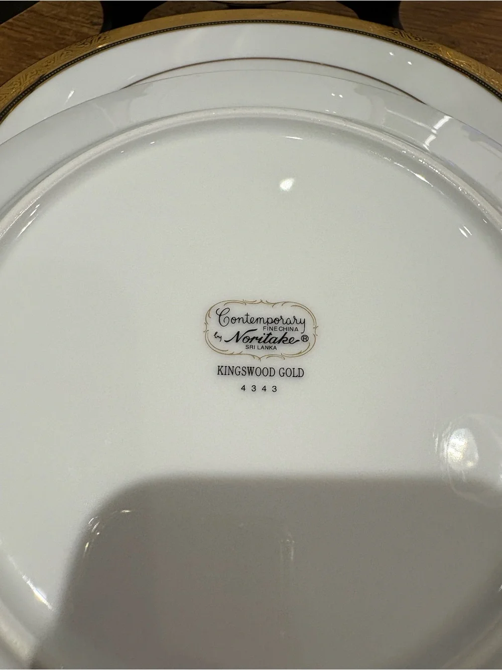 Noritake kingswood gold